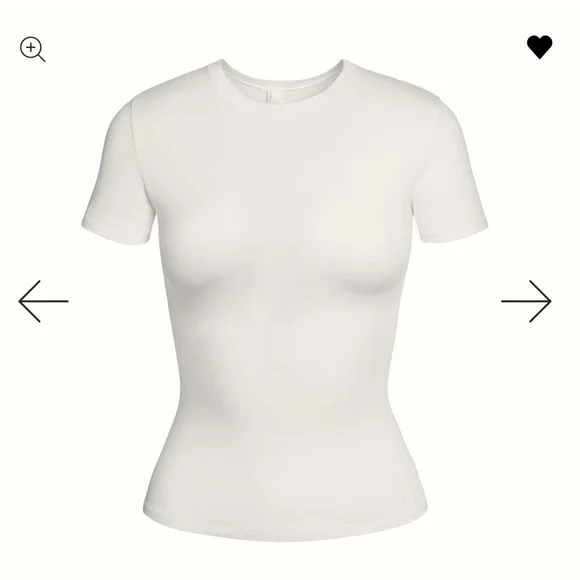 Classic Marble Short Sleeve Women's Tea - Picture 2 of 7